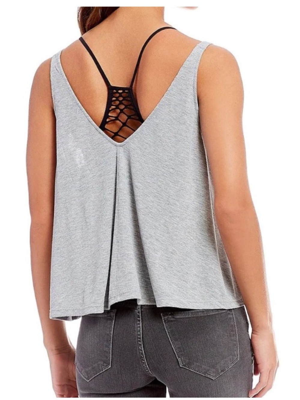 Free People Women’s Dani V-Neck Tank Top - Picture 4 of 7